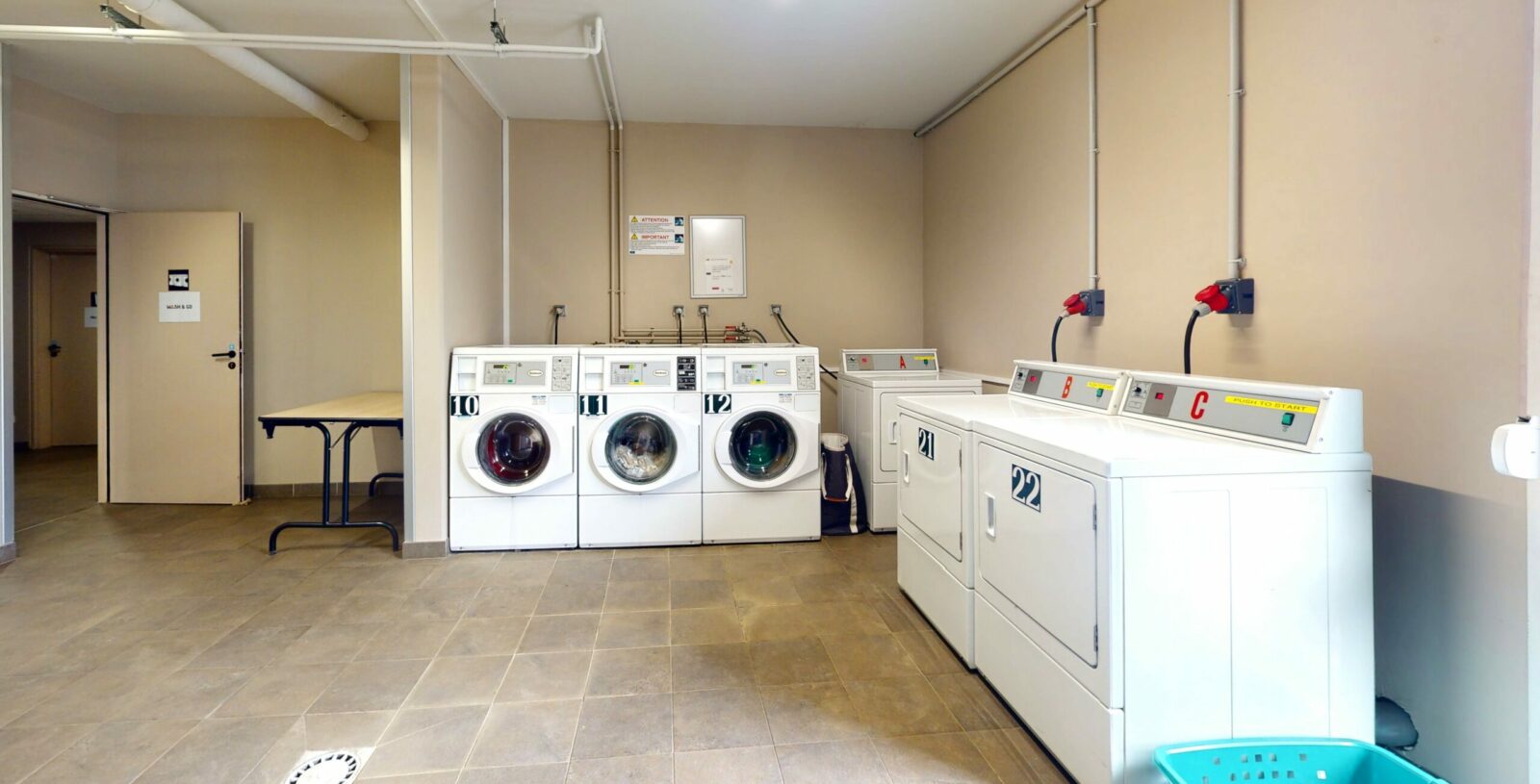 laverie résidence étudiante La Fayette Technopole à Metz - ARPEJ