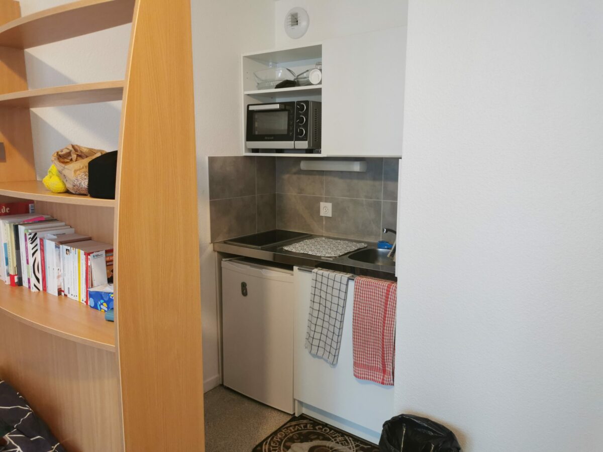 Kitchenette résidence Univercity Chambéry
