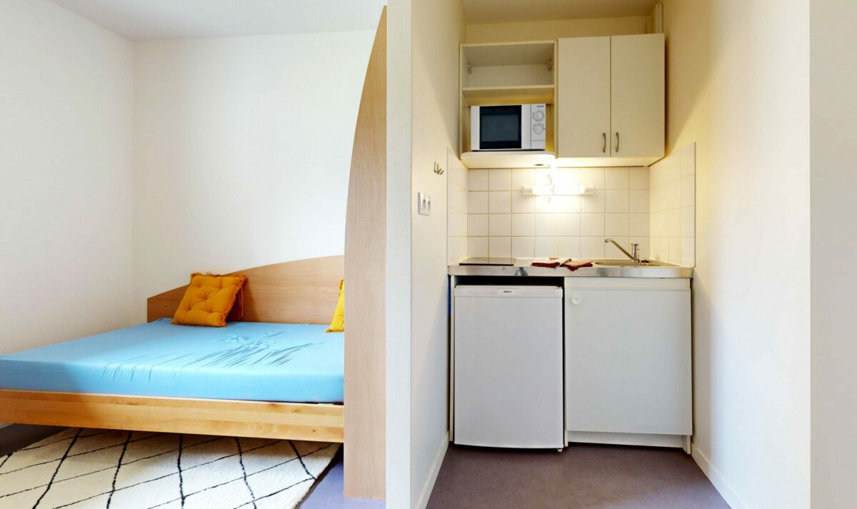 Kitchenette résidence étudiante Terre Des Hommes à Bruz - Arpej