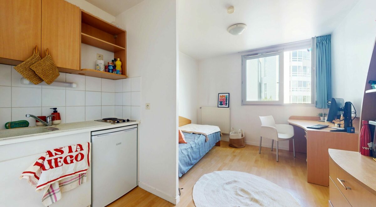 kitchenette - résidence étudiante Vélizy-Villacoublay - Victor Guerreau