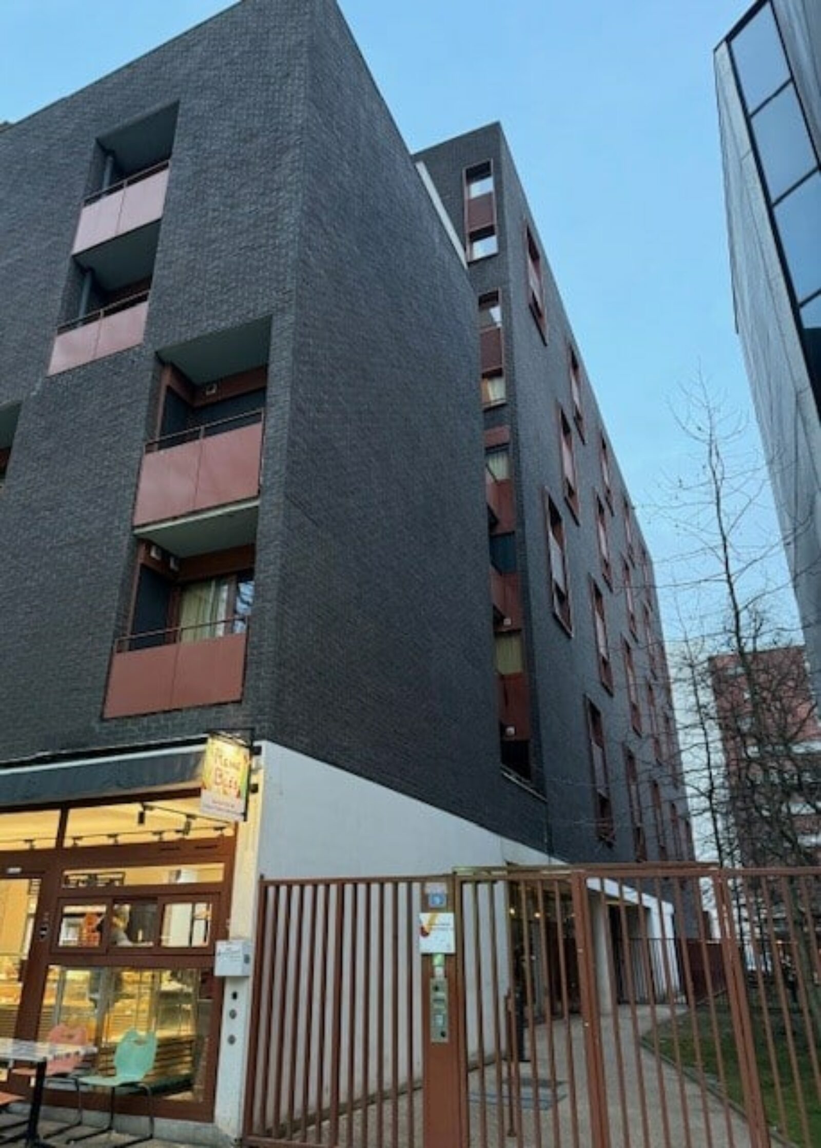 extérieur résidence étudiante Frida Kahlo à Montreuil - Arpej