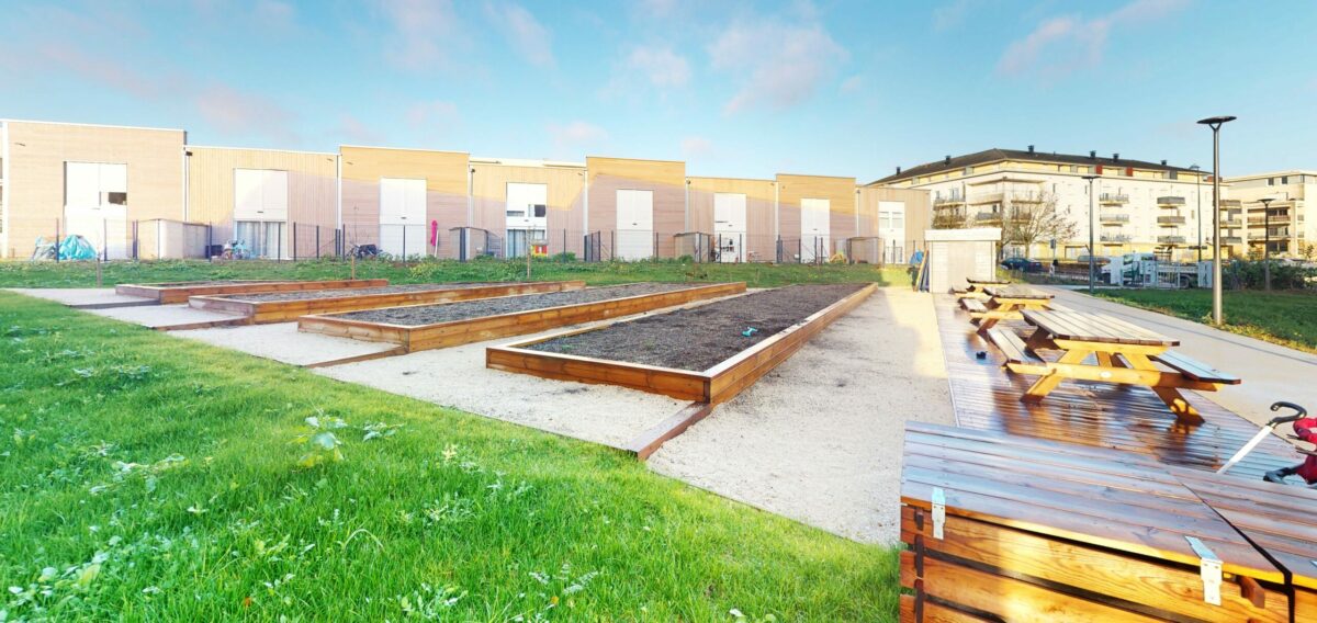 jardins partagés résidence étudiante La Fayette Technopole à Metz - ARPEJ