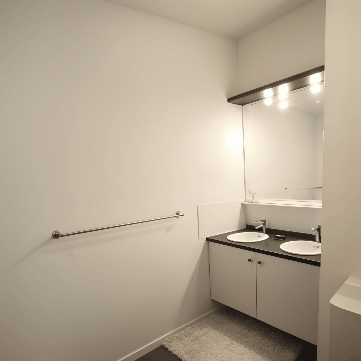 salle de bain résidence étudiante Infanti à Oullins - ARPEJ