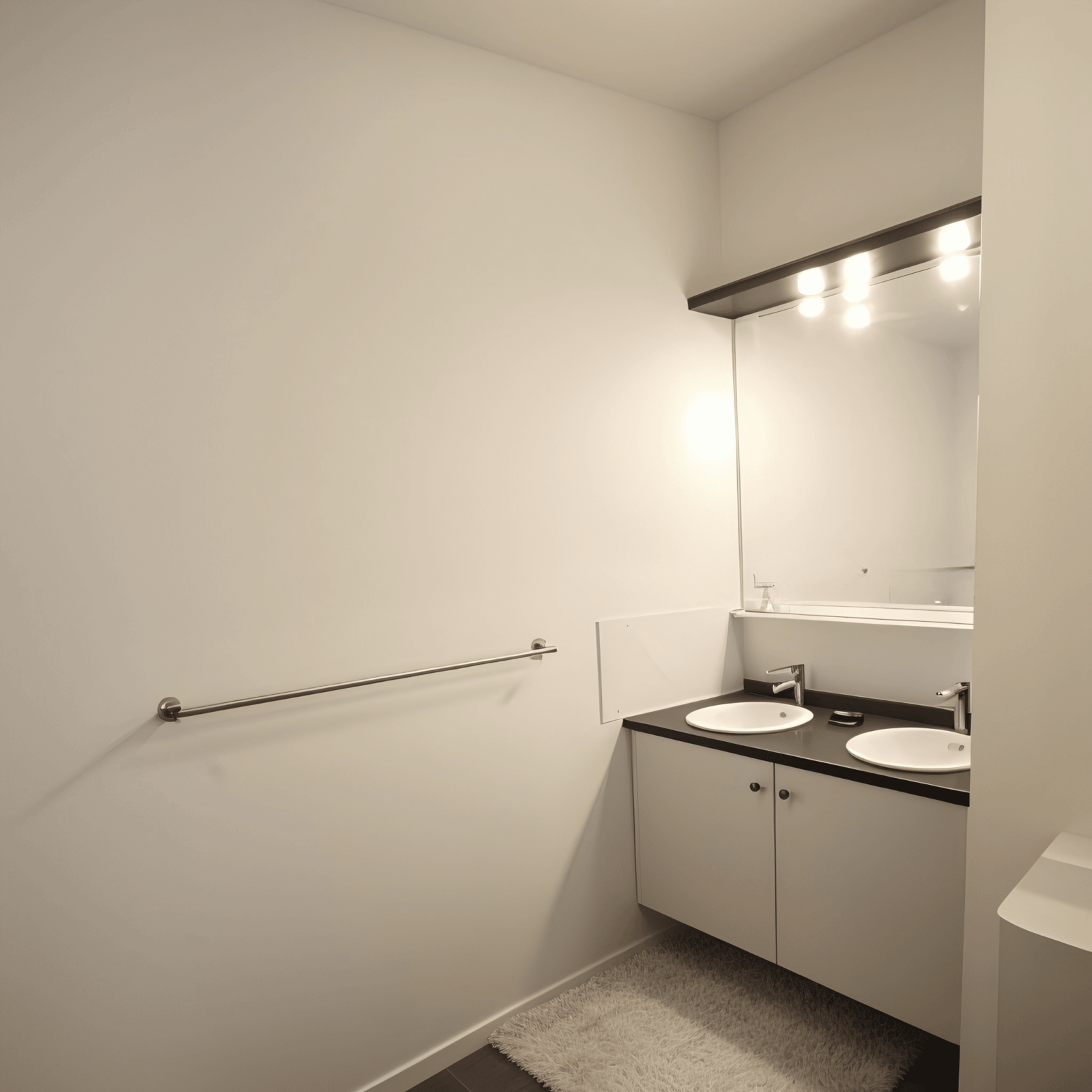 salle de bain résidence étudiante Infanti à Oullins - ARPEJ