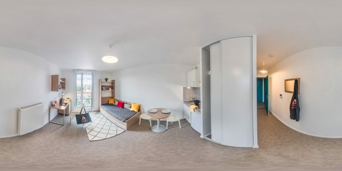 studio résidence étudiante Simone Veil à Neuilly-Plaisance - Arpej