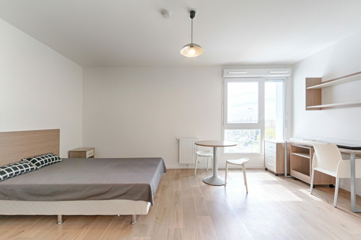 Studio résidence étudiante Paul Delouvrier à Cergy - ARPEJ