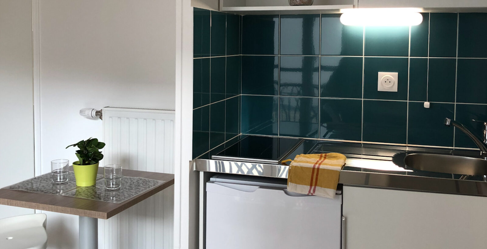kitchenette résidence étudiante George Sand à Eaubonne - ARPEJ