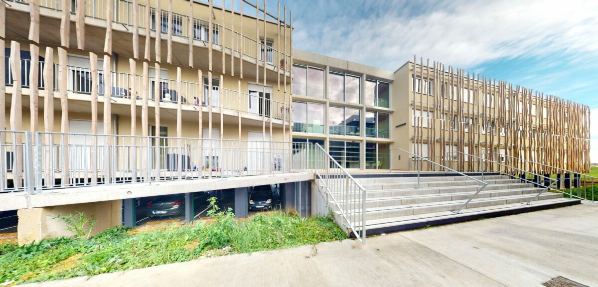 extérieur résidence étudiante En Tandem à Metz - ARPEJ