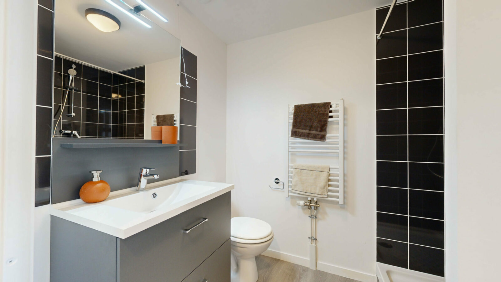 salle de bain résidence étudiante Liberté à Saint Ouen - ARPEJ