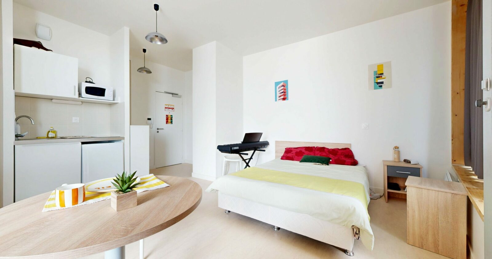 chambre résidence étudiante Danielle Casanova à Paris 18ème - ARPEJ
