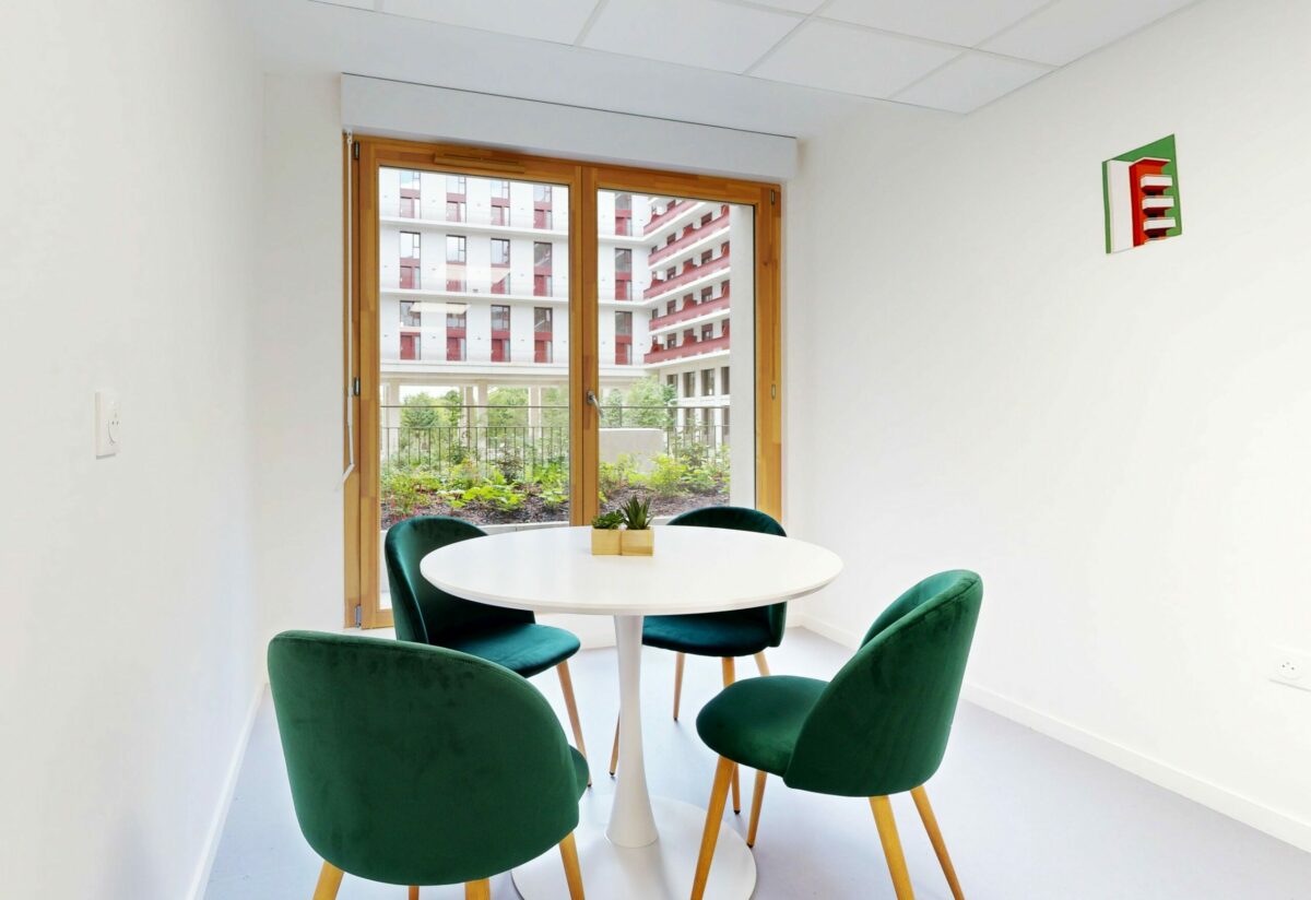 workplace résidence étudiante Masha Jina Amini à Saint Denis - Arpej