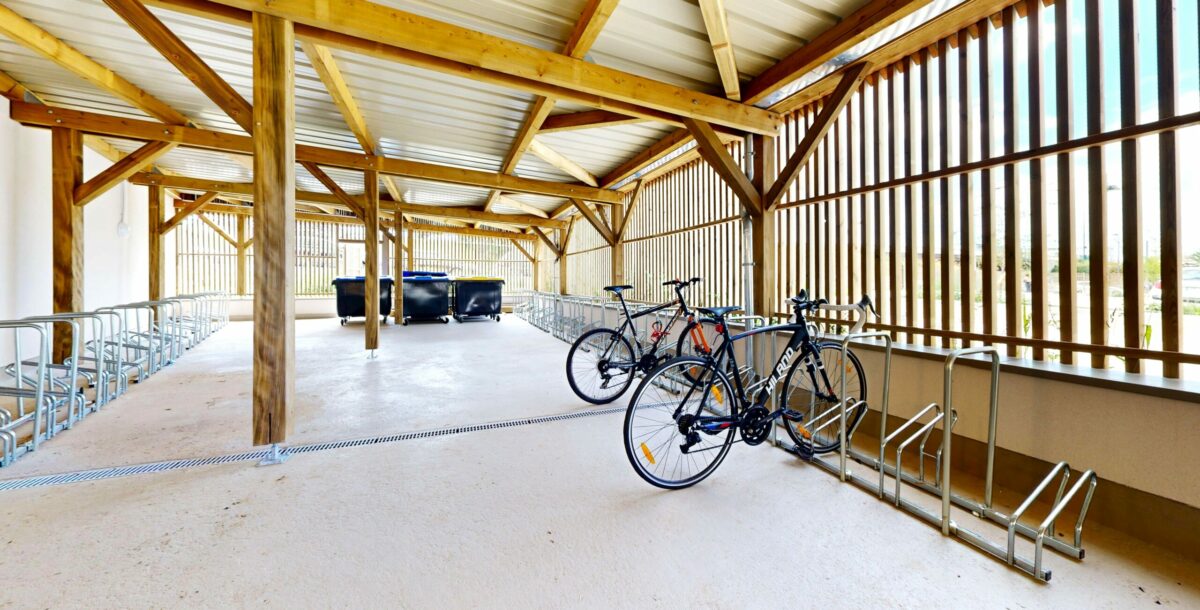 bikepark résidence étudiante La Belle Epine à Thiais - Arpej