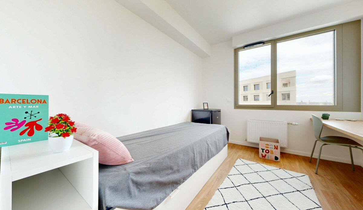 chambre colocation résidence étudiante Claudie Haigneré à Palaiseau - Arpej