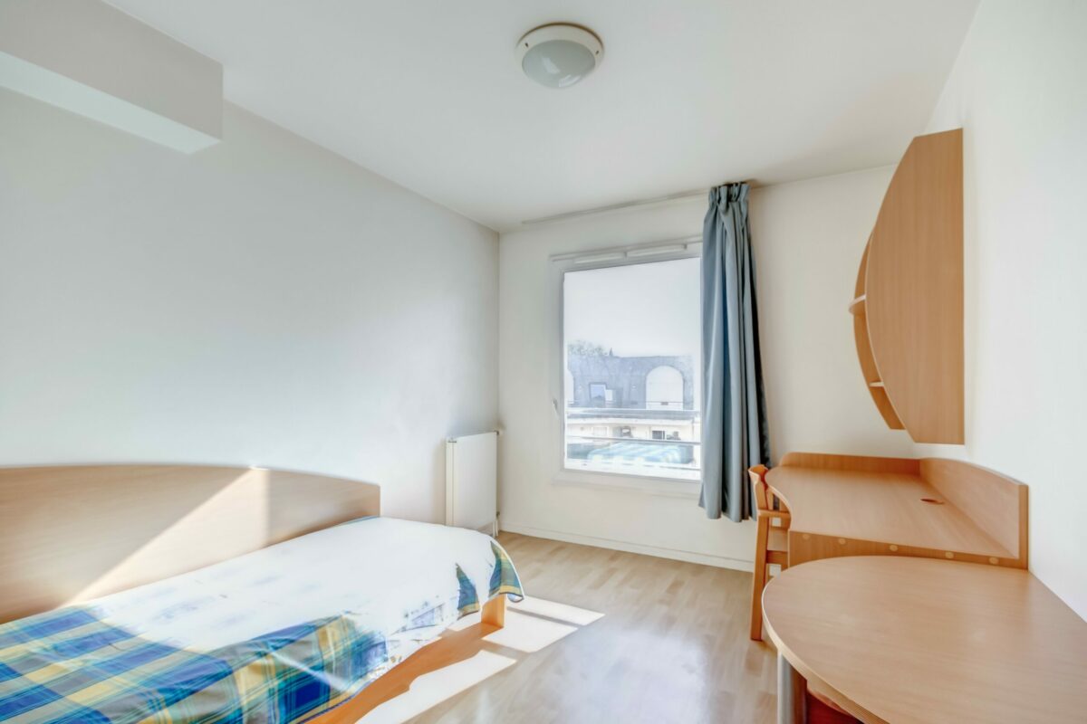 chambre résidence étudiante Andre Devambez à Neuilly-Plaisance - Arpej