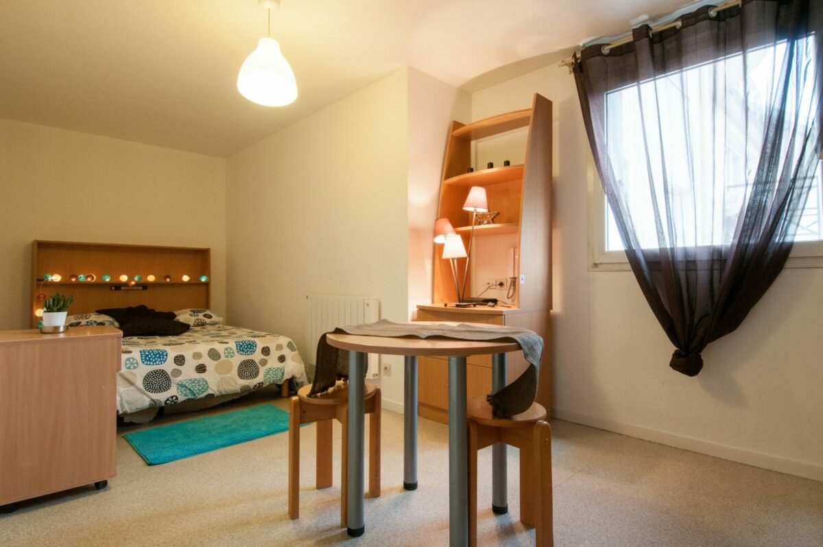 chambre résidence étudiante Univercity Chambéry - Arpej