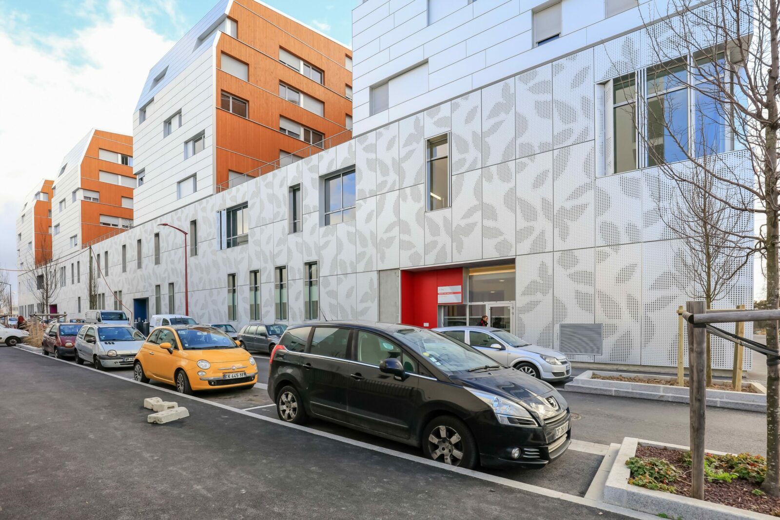 extérieur résidence jeunes actifs La Cerisaie à Fresnes - ARPEJ