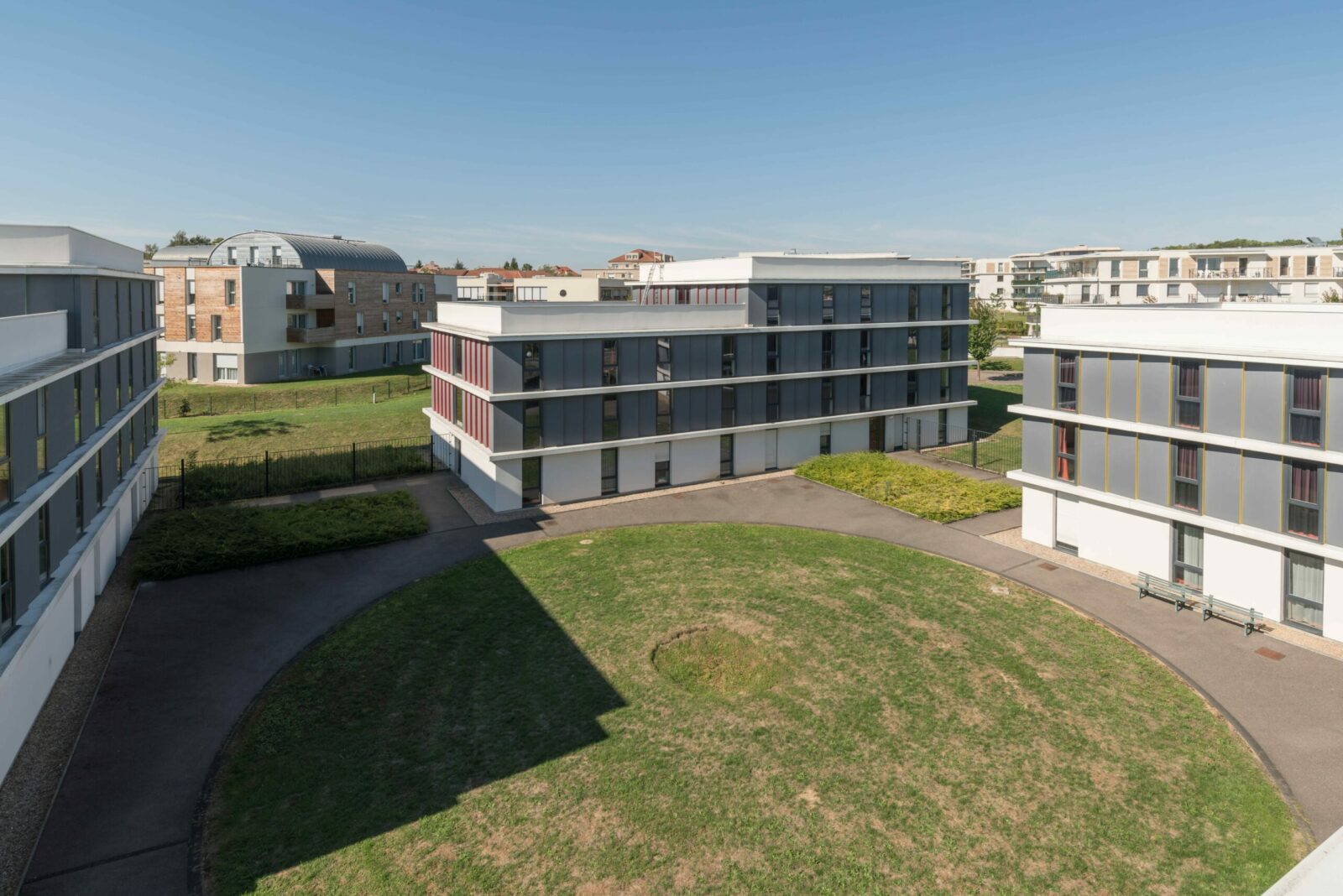 extérieur résidence étudiante La Fayette Technopole à Metz - ARPEJ